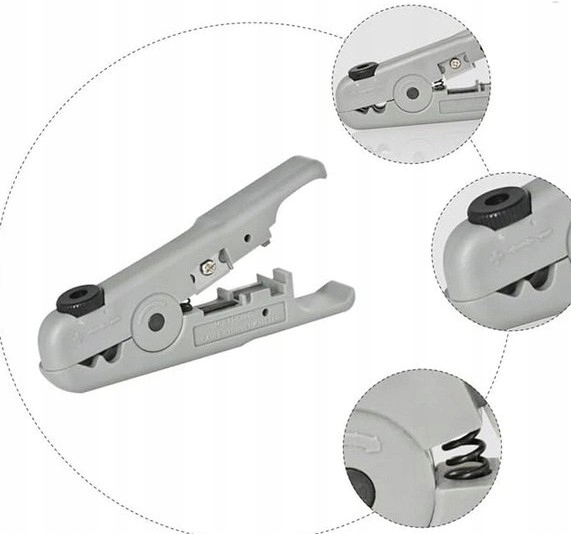 Ściągacz izolacji skrętek S501B obcinacz