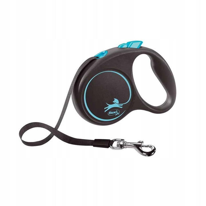 

Flexi Smycz Black Design L taśma 5m 50kg niebieska