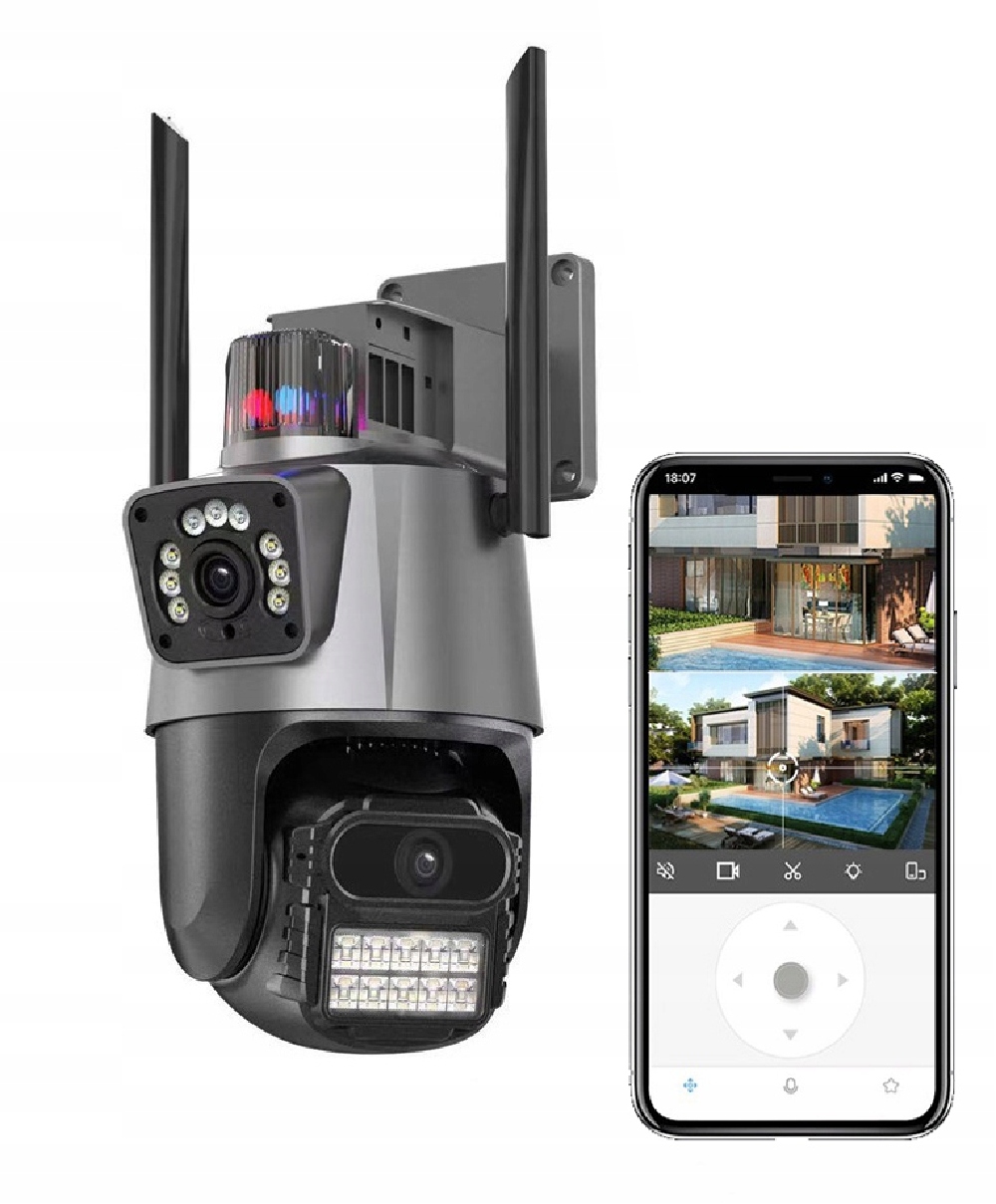 Kamera WiFi Obrotowa 360°Zewnętrzna Wewnętrzna V300 Pro