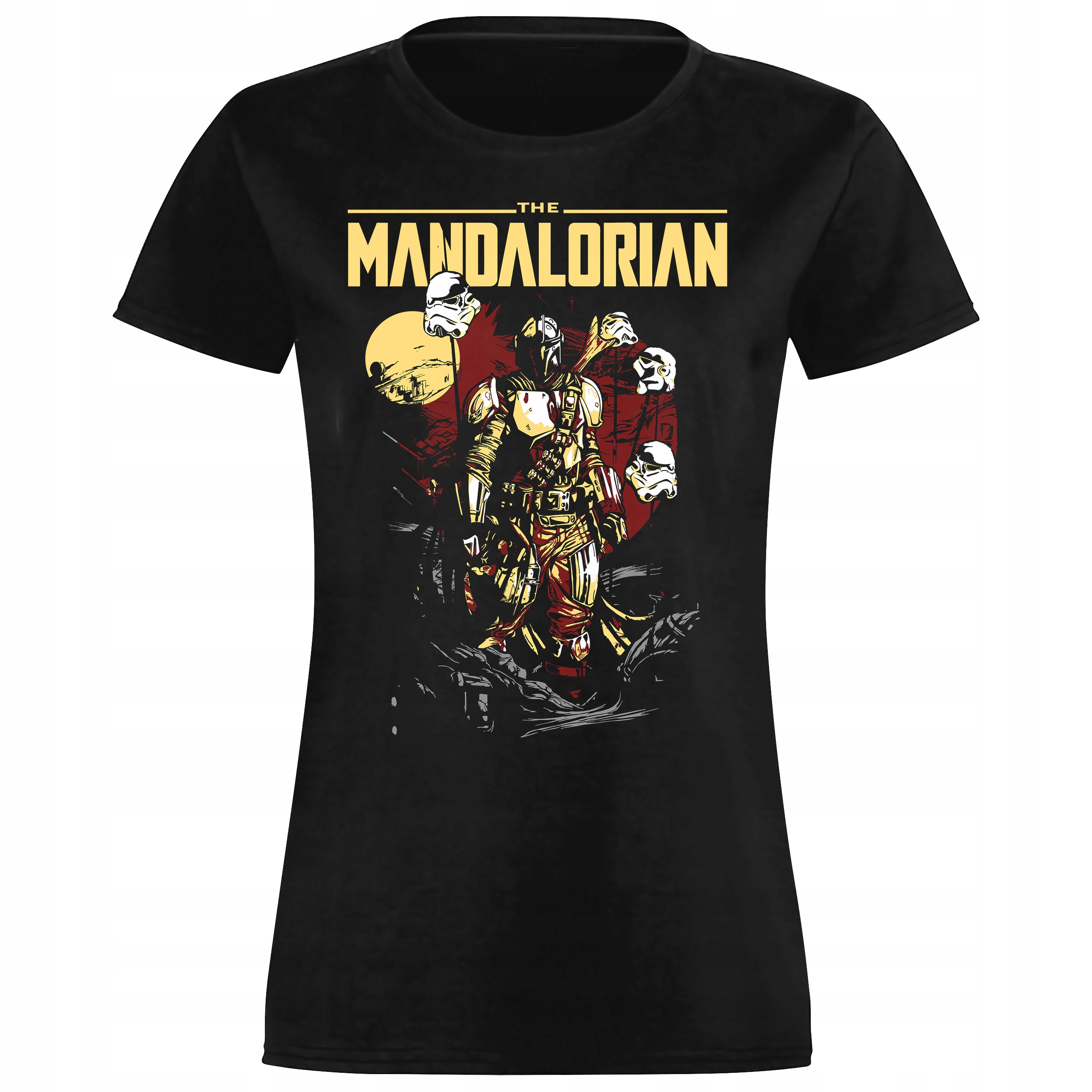

Damska Koszulka T-shirt Mandalorian Star Wars L