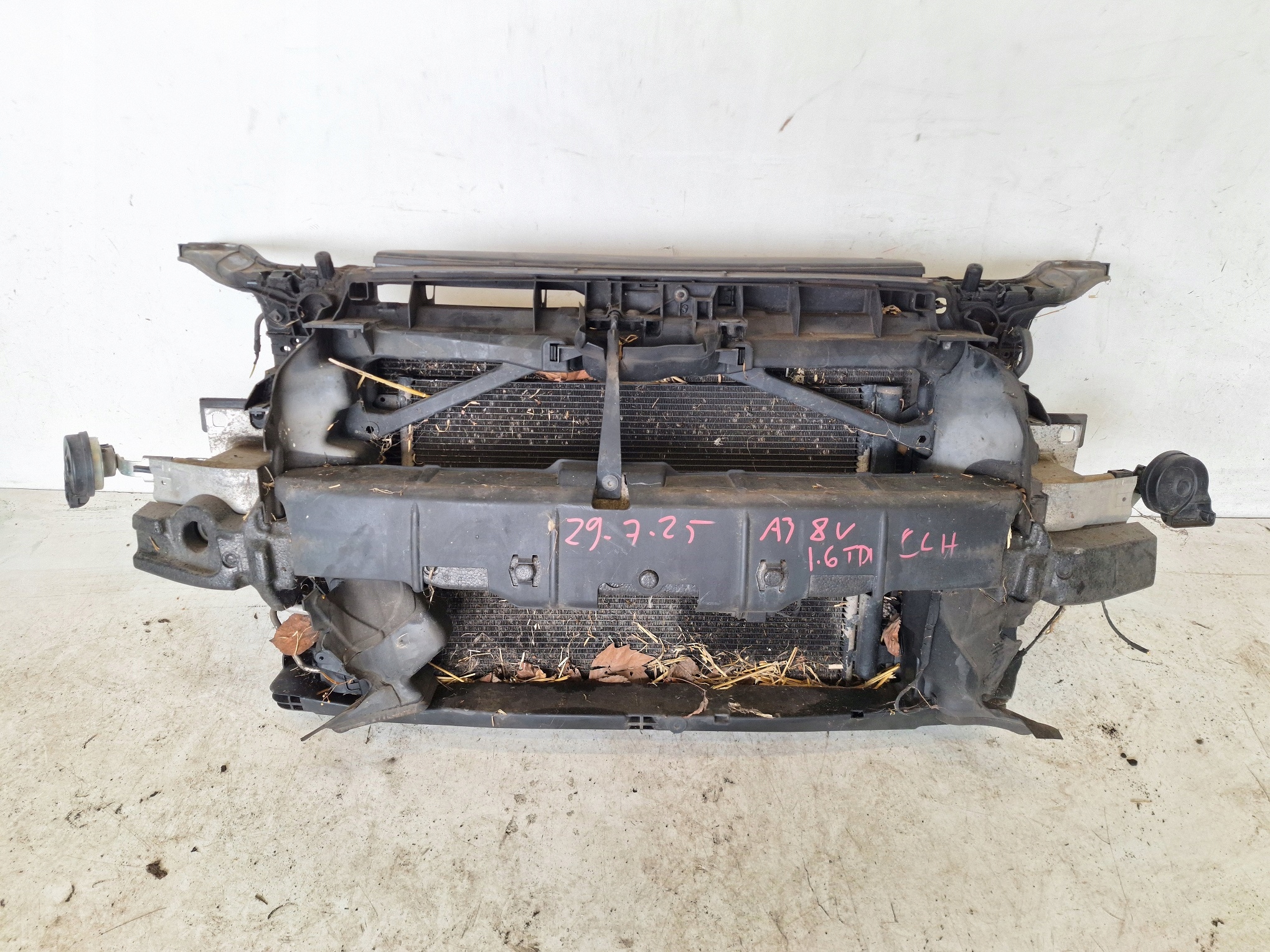 AUDI A3 8V 13-16 support panel for radiators 1.6 TDI CLH