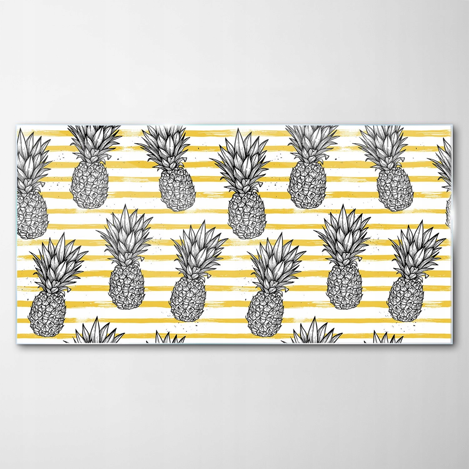 

Obraz Szklany Dekor Ananas Abstrakcja Owoc 120x60