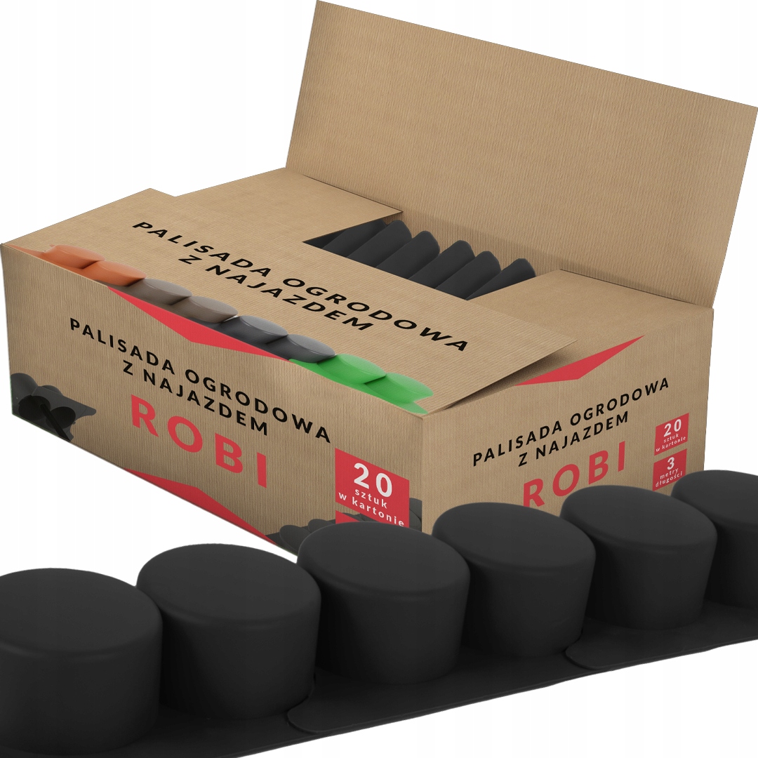 

Palisada Ogrodowa z Najazdem Border 3 Metry Czarna