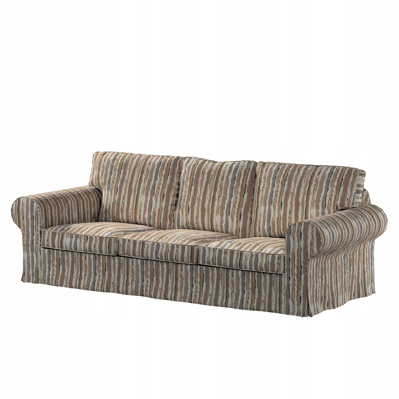 Poťah na 3-miestnu sedačku Ektorp, nerozkladaciu Ikea, oranžový