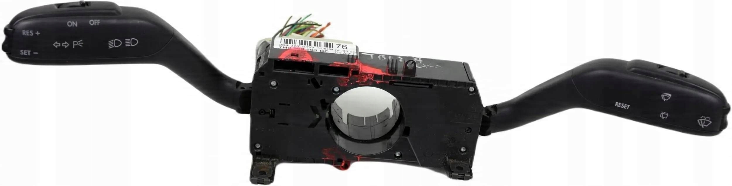 VW T5 TRANSPORTER FABIA II IBIZA switch TEMPOMAT computer 7H0953503DC