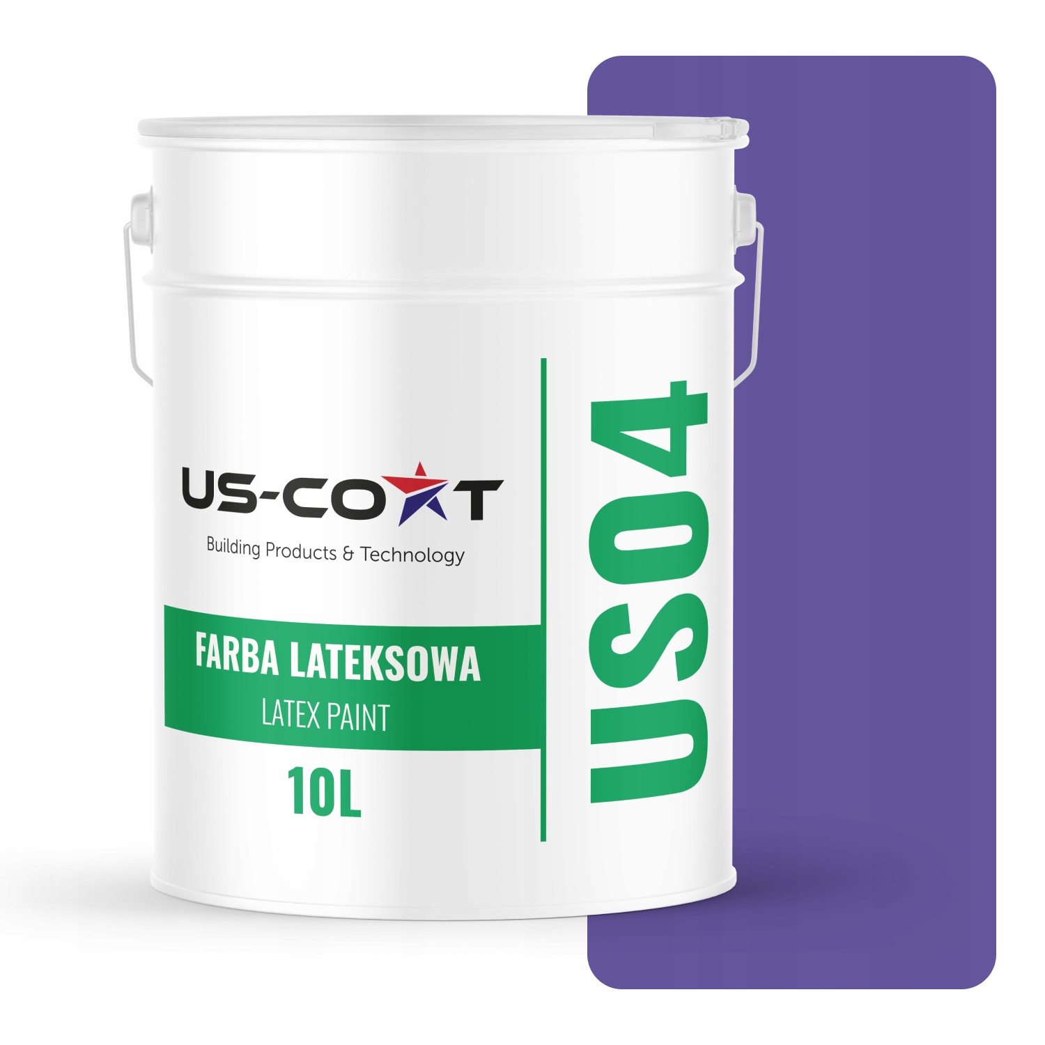 Latexová Farba Purpurová H2711 10L Hlboká Matná Na Steny Stropov