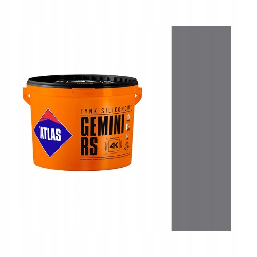 Silikonová omítka Atlas Gemini Rs 25kg barva SAH0394