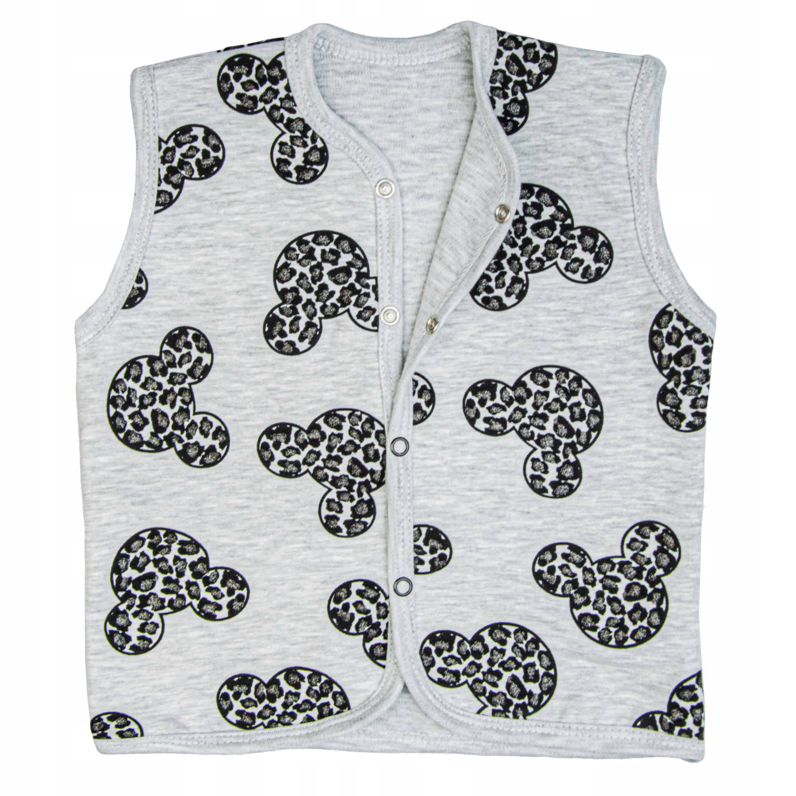 KAMIZELKA DWUWARSTWOWA brokatowa myszka 92