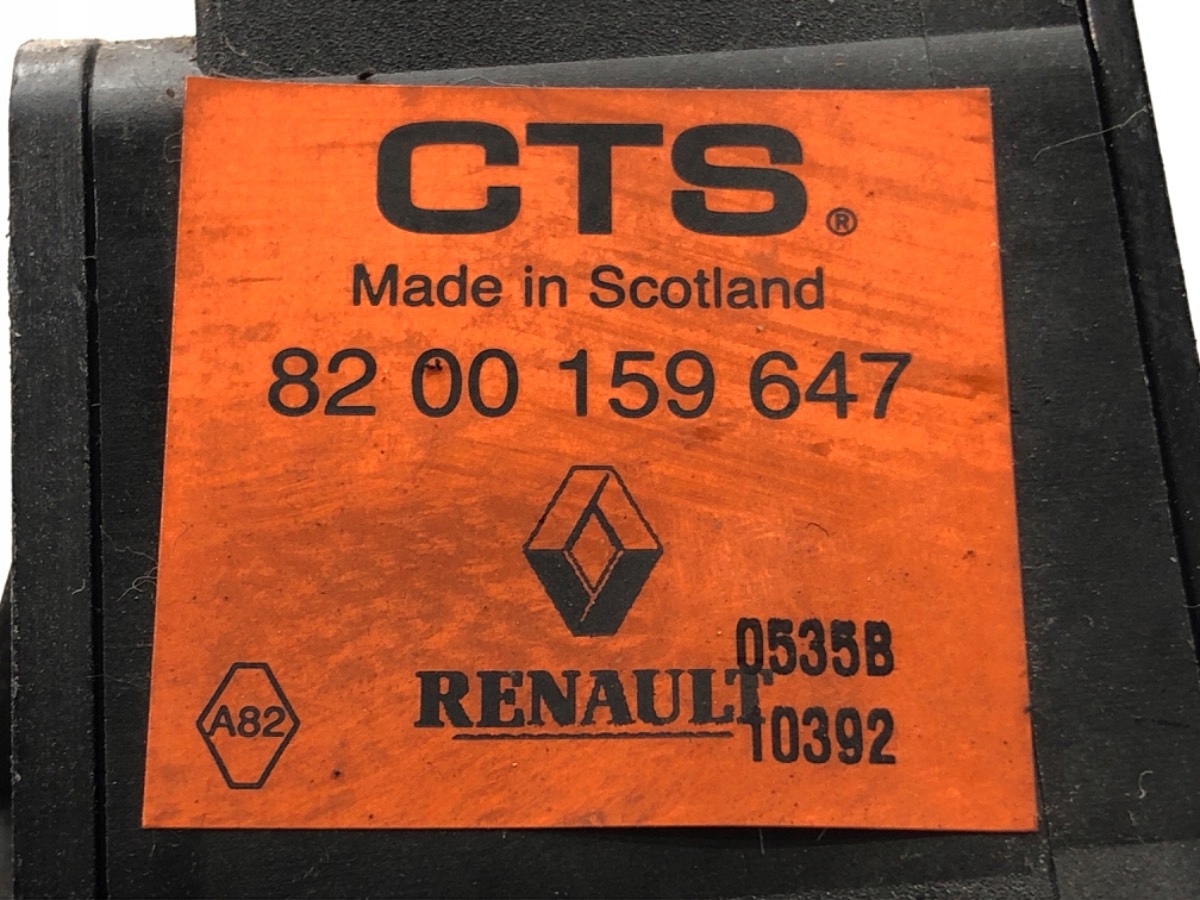 POTENCJOMETR GAZU RENAULT SCÉNIC II 8200159647 1.6 113KM 03-10 PEDAŁ Producent części OEM