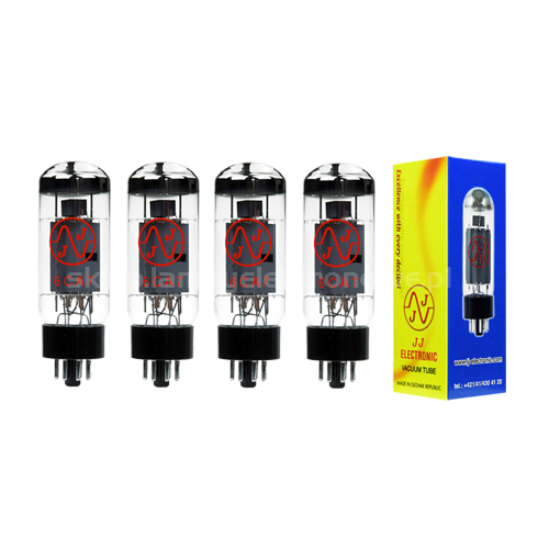 6CA7 EL34 JJ-Electronic 4 ks vybraná štvorcová farba