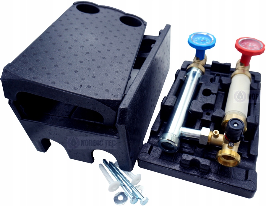 Skupina směšovacích čerpadel Nordic Tec GPN-180-3DR s třícestným ventilem