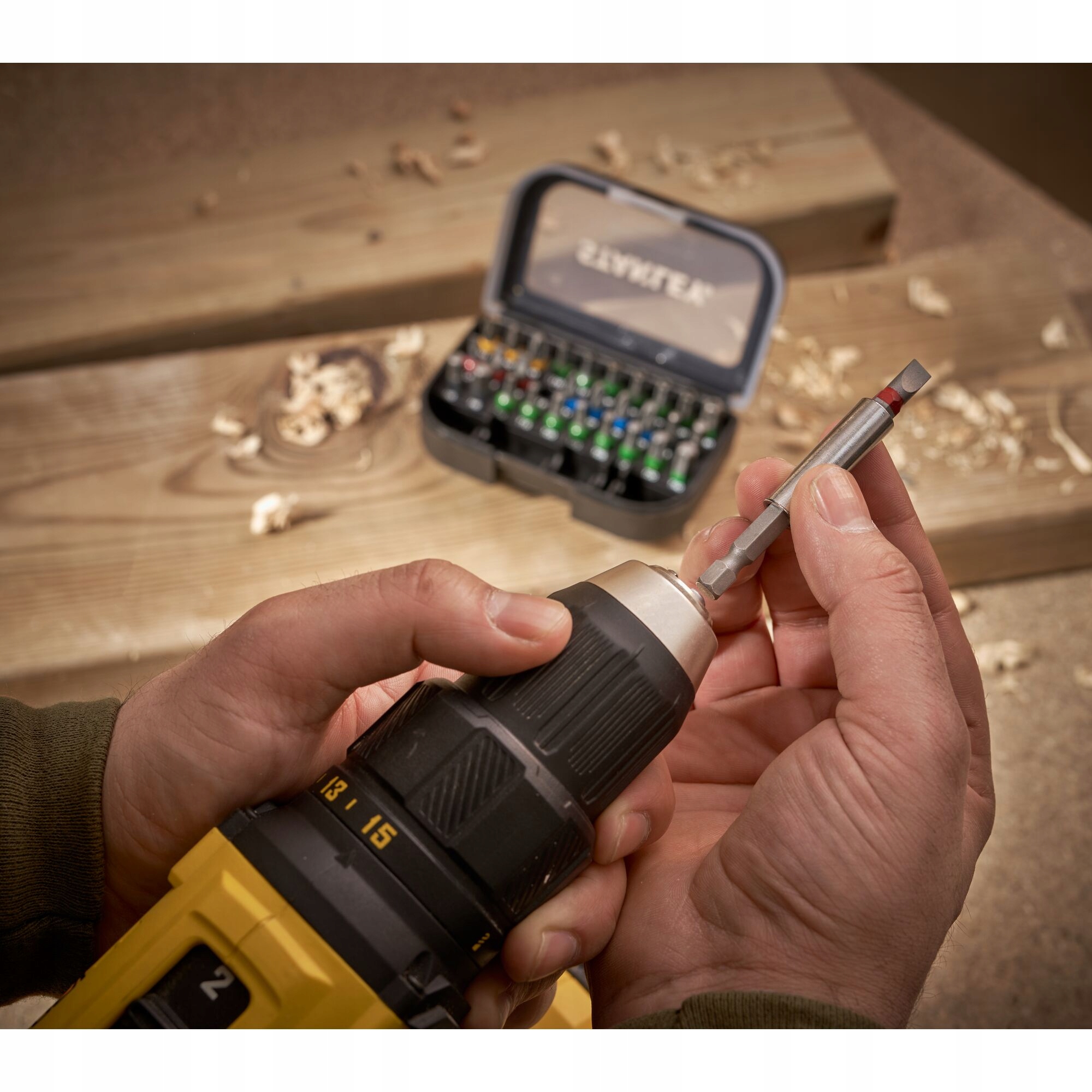 STANLEY STA60490 Zestaw bitów i końcówek 25mm 31el Długość bitu 25mm