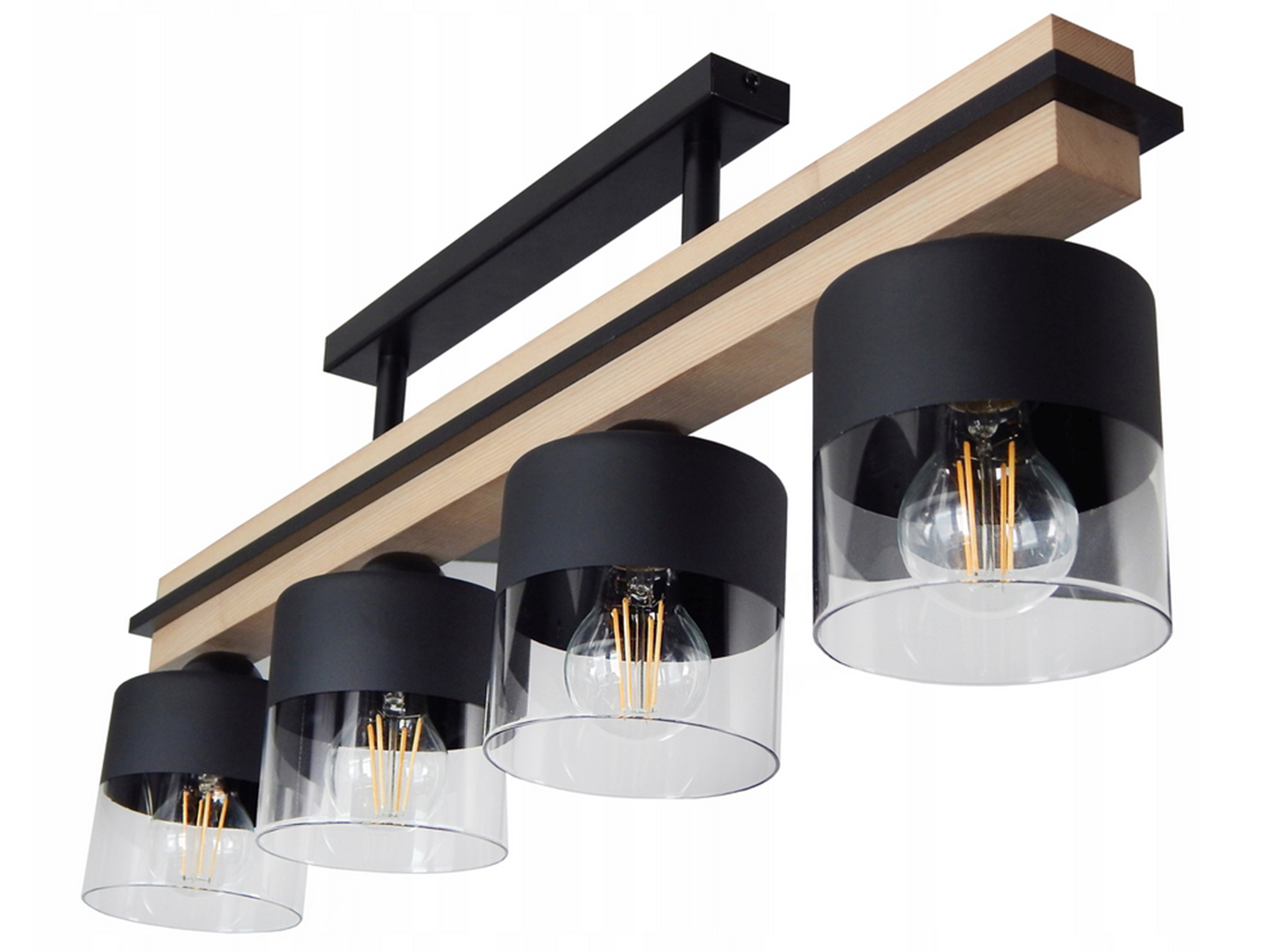 Závěsná Stropní Lampa Stropní Svítidlo Dřevěný Lustr Do Kuchyně Obývacího Pokoje Jídelny