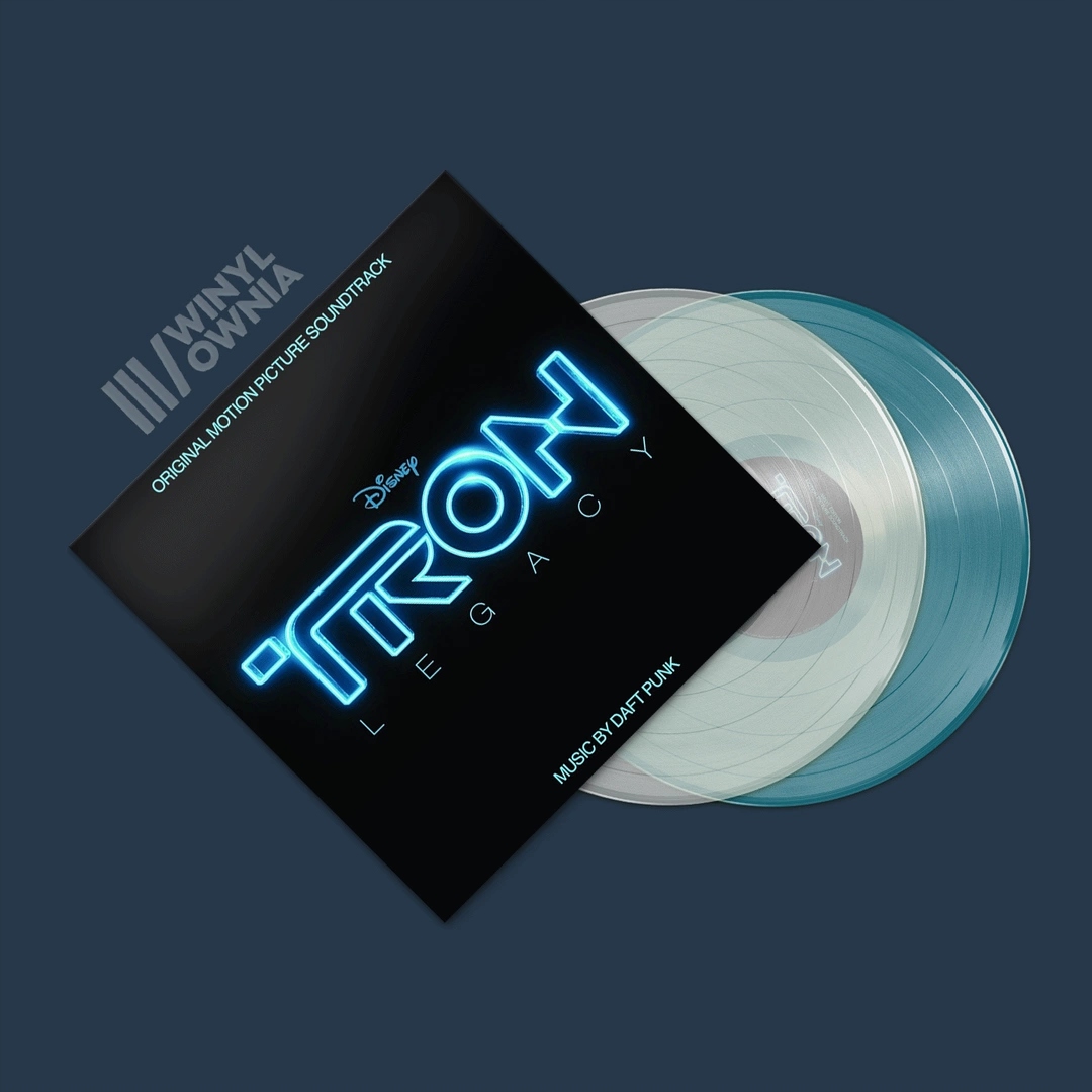DAFT PUNK TRON: Legacy OST 2LP CLEAR / BLUE 17679583833 - Sklepy, Opinie,  Ceny w Allegro