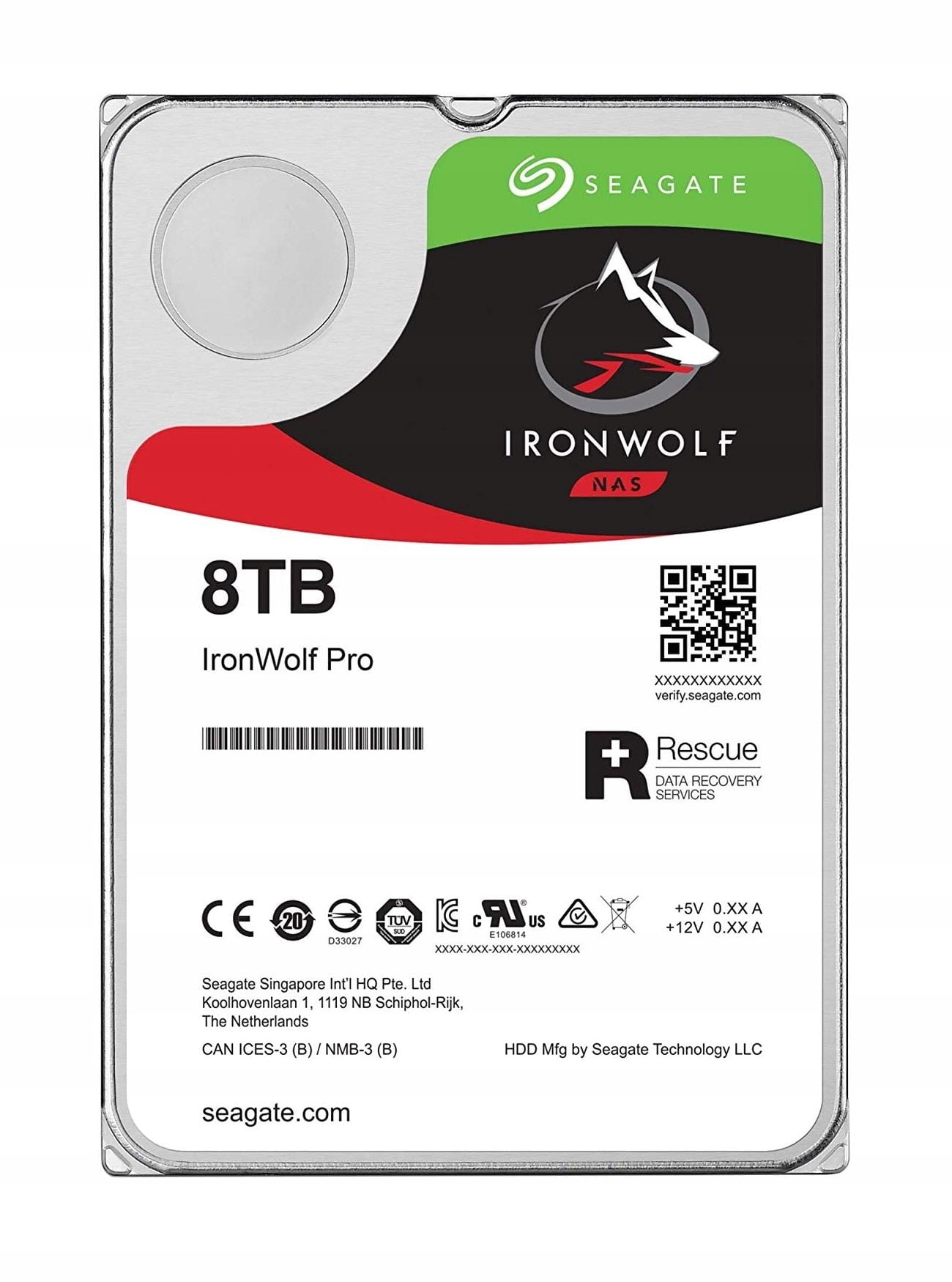SEAGATE IronWolf (3.5", 8TB, SATA III, 7200 obr./min) — 13