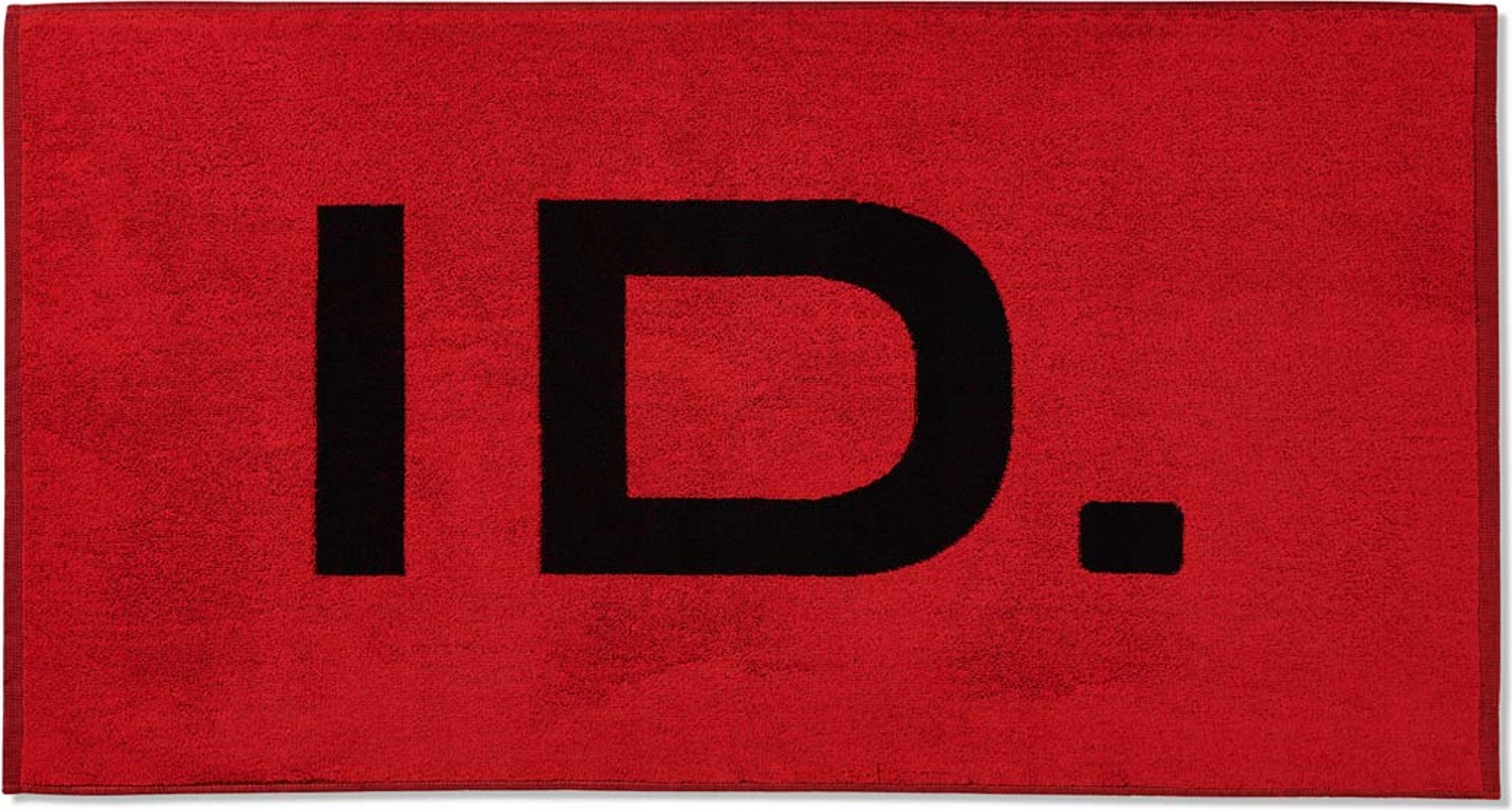 Vw ručník ID. červený