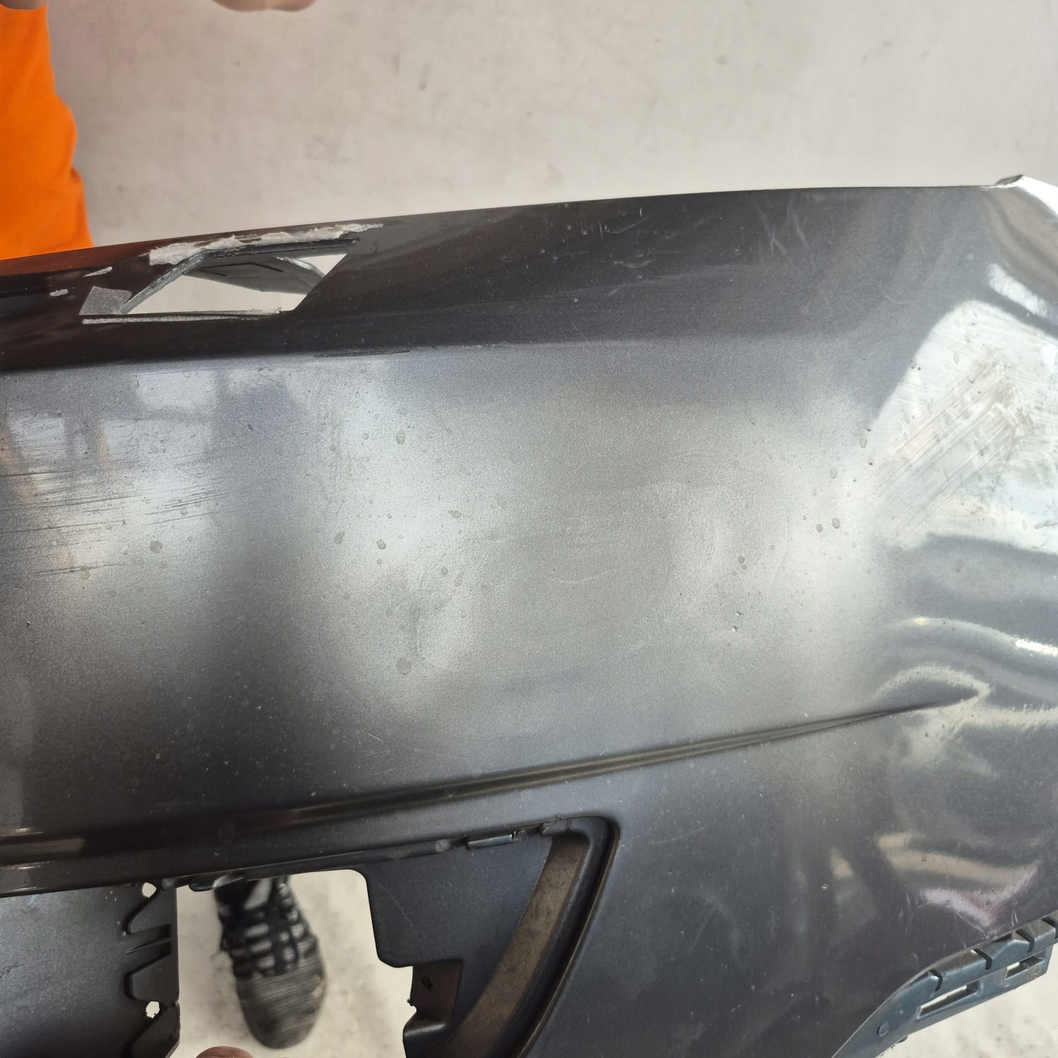 VOLVO V50 LIFT 07-12 bumper front front washer