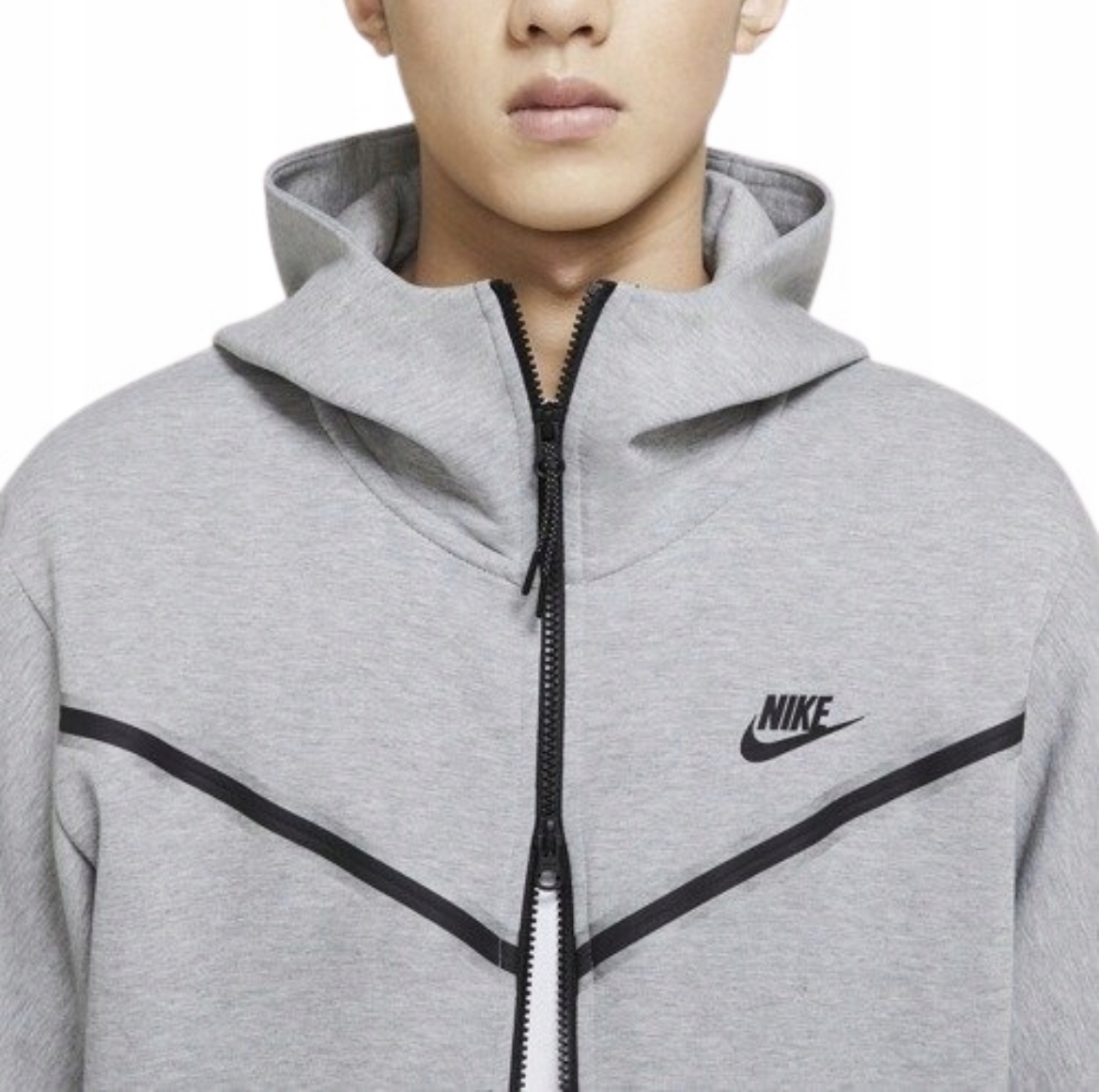 Bluza Rozpinana z kapturem Nike Tech Fleece Full Zip Hoodie CU4489-063 XXL Kod producenta CU4489-063-2XL)