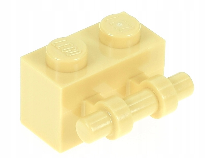 

Lego Klocek z zaczepem 1x2 30236 tan 2 szt.