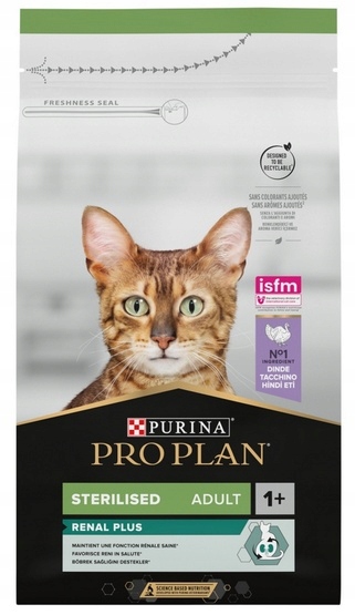 Levně Krmivo pro kočky po kastraci nebo sterilizaci – Purina Pro Plan Krůta 1,5 kg