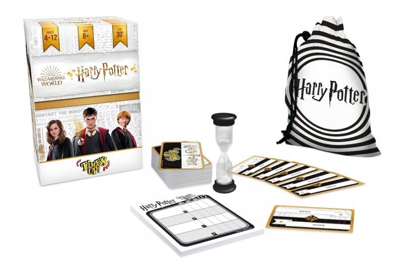 Gra Planszowa Dla 7 Latka Zestaw Planszówka Rodzinna Time's Up Harry Potter