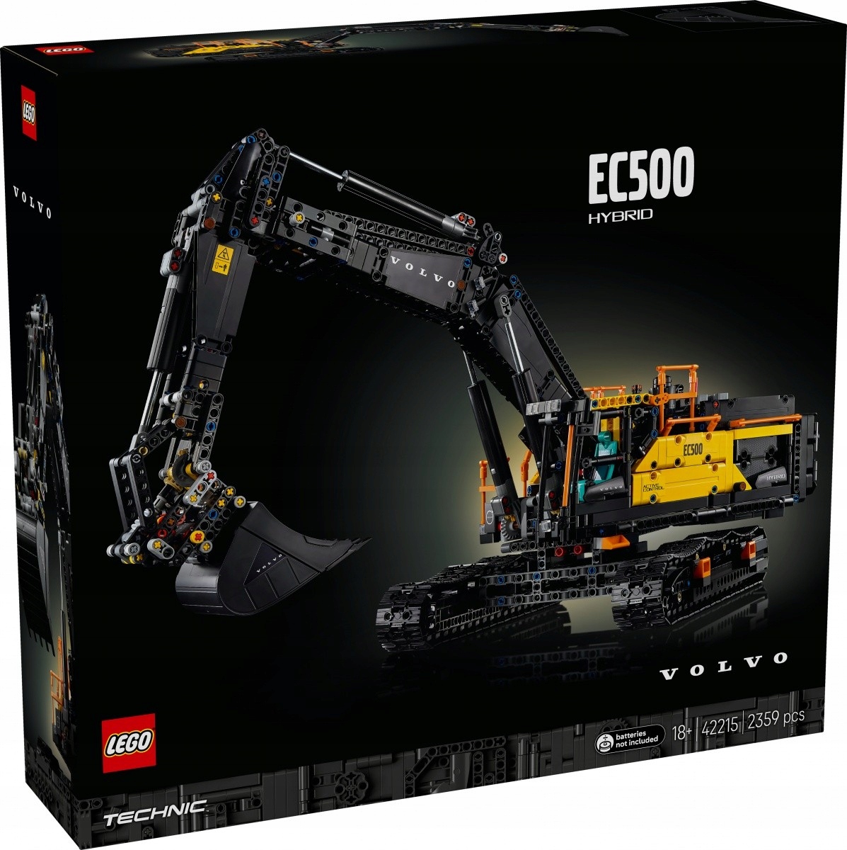 Lego Technic 42215 Hybridní Stavebnice Volvo EC500