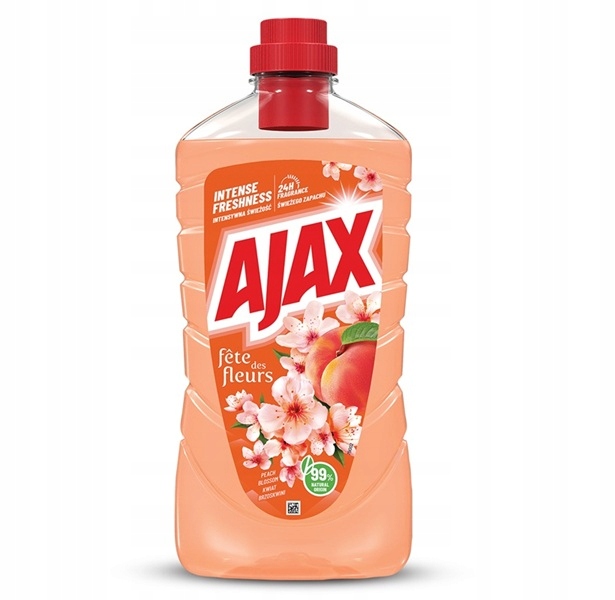 Ajax čisticí kapalina multifunkční Broskvový Květ 1l X12ks