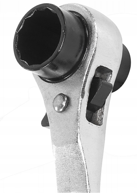 KLUCZ MONTERSKI GRZECHOTKA DO RUSZTOWAŃ RUSZTOWANIA 19 / 22 MM Z GRZECHOTKĄ EAN (GTIN) 5902963494535