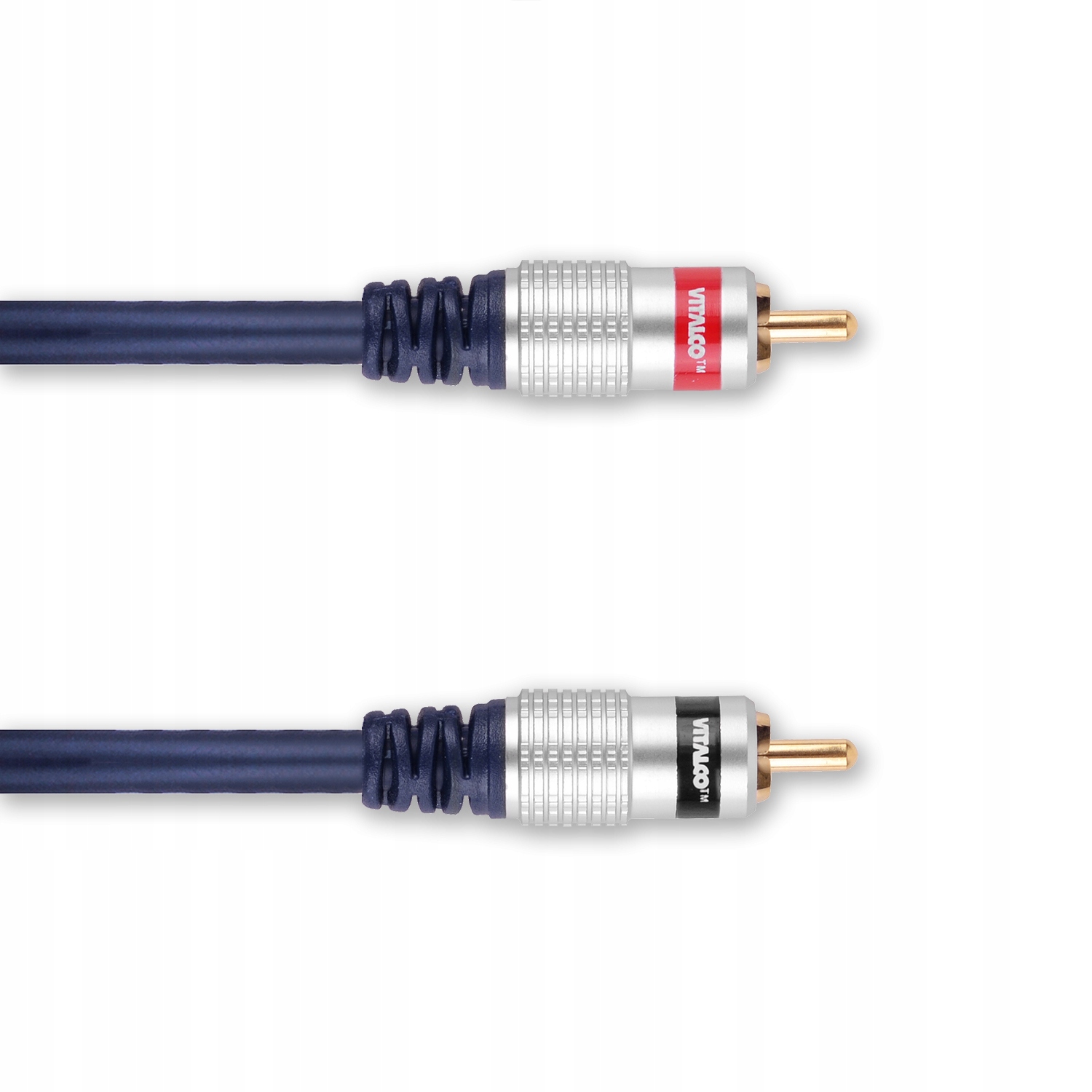 KABEL 2x RCA (CINCH) WTYK - 2x RCA (CINCH) WTYK VITALCO 3.0m Marka Vitalco