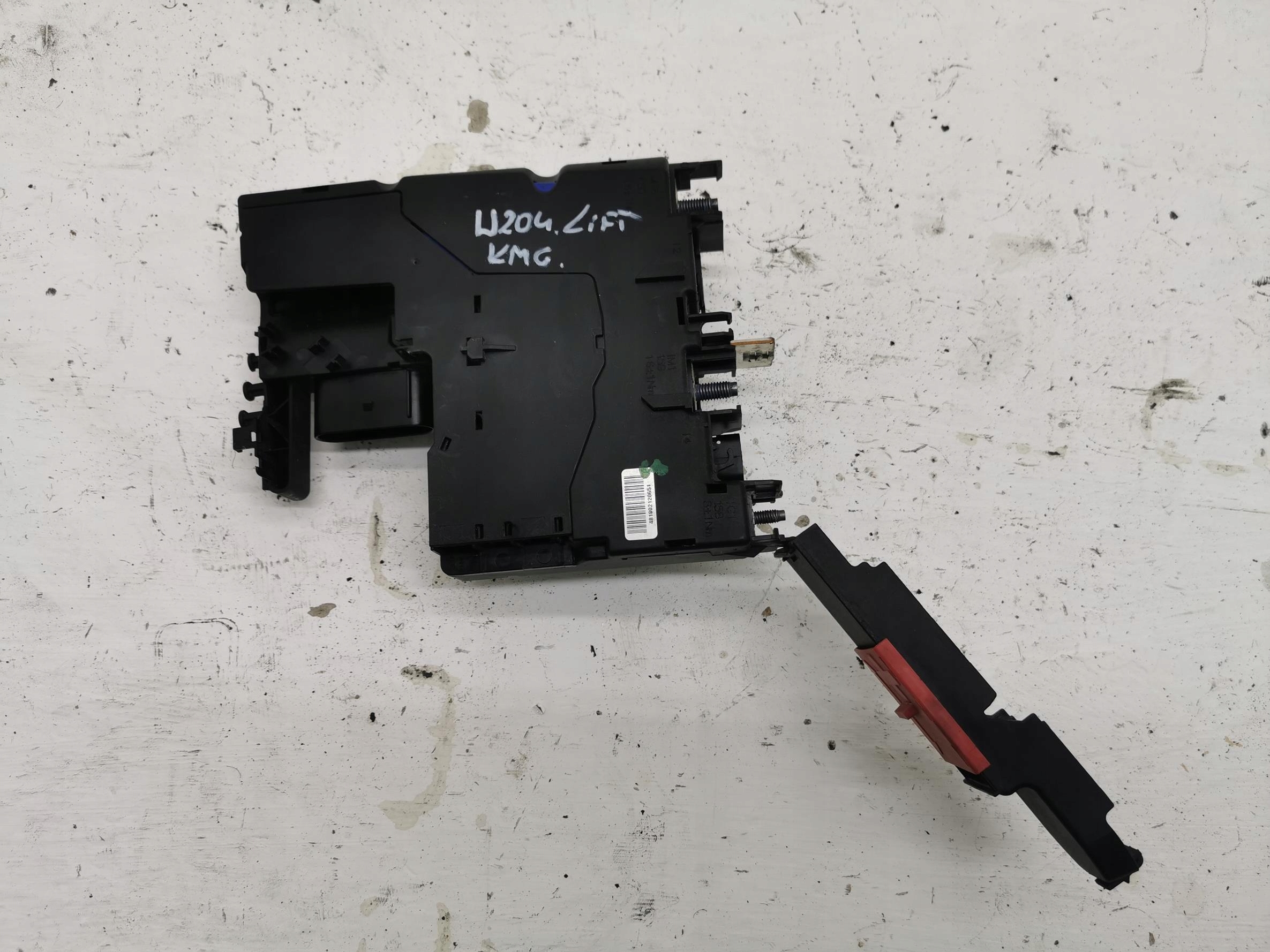 pyrotechnic clamp MERCEDES C-KLASA W204 1.8 CGI