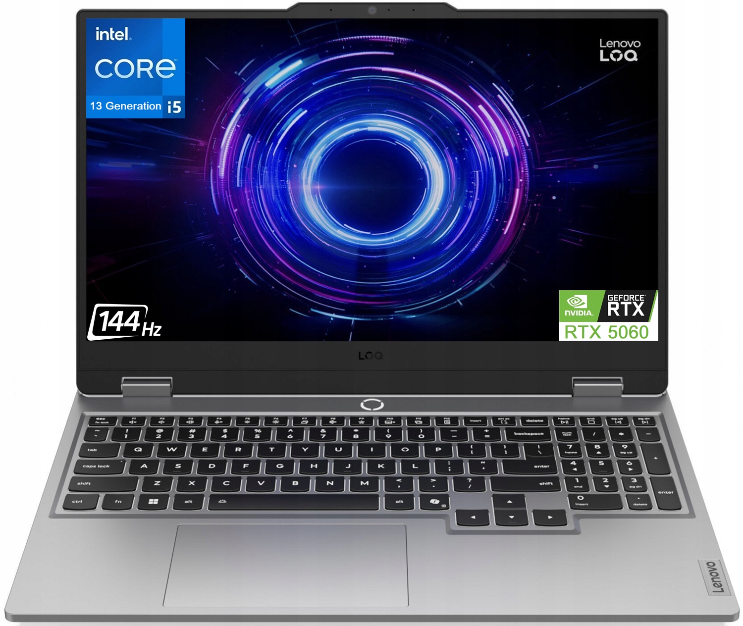 Notebook Lenovo Loq 15IRX10 15,6" Fhd 144Hz i5-13450HX 32GB SSD1024 RTX5060