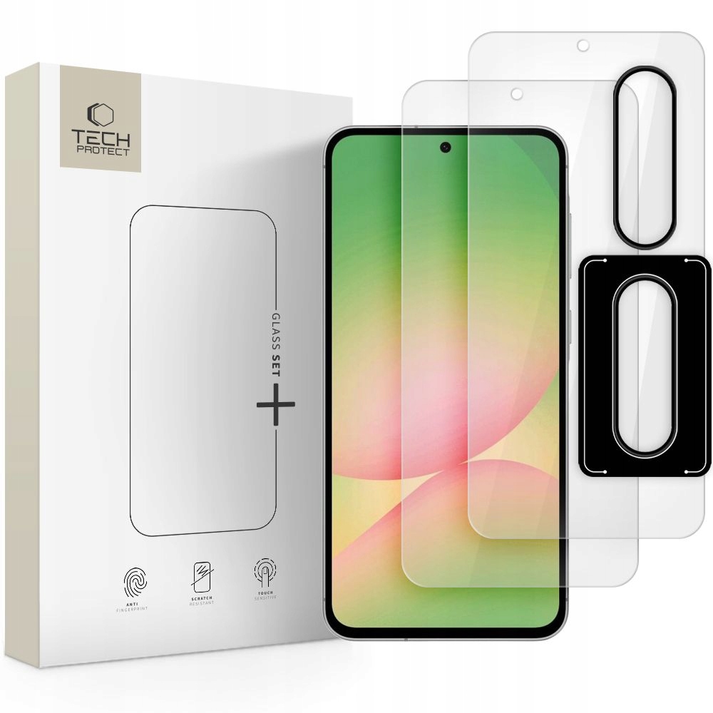 Glass Set+ 2X Szkło Na Ekran Na Aparat Do Galaxy A36 A56 5G Zestaw