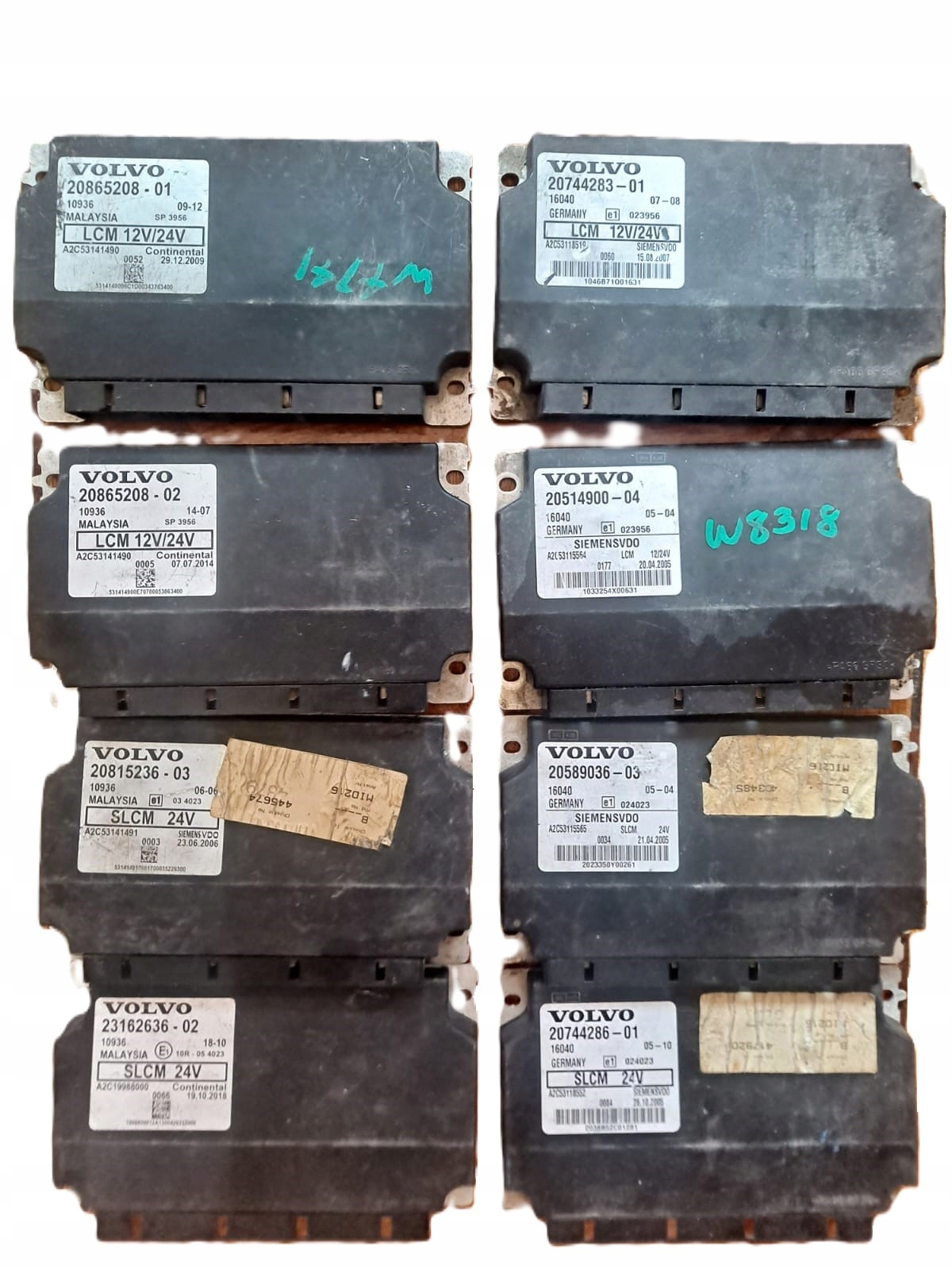 STEROWNIK KASETA SWIATEL LCM VDO VOLVO 20589036 03