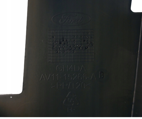 FORD B MAX ZDERZAK PRZOD MOCOWANIE HALOGEN PRAWY Installation side Front