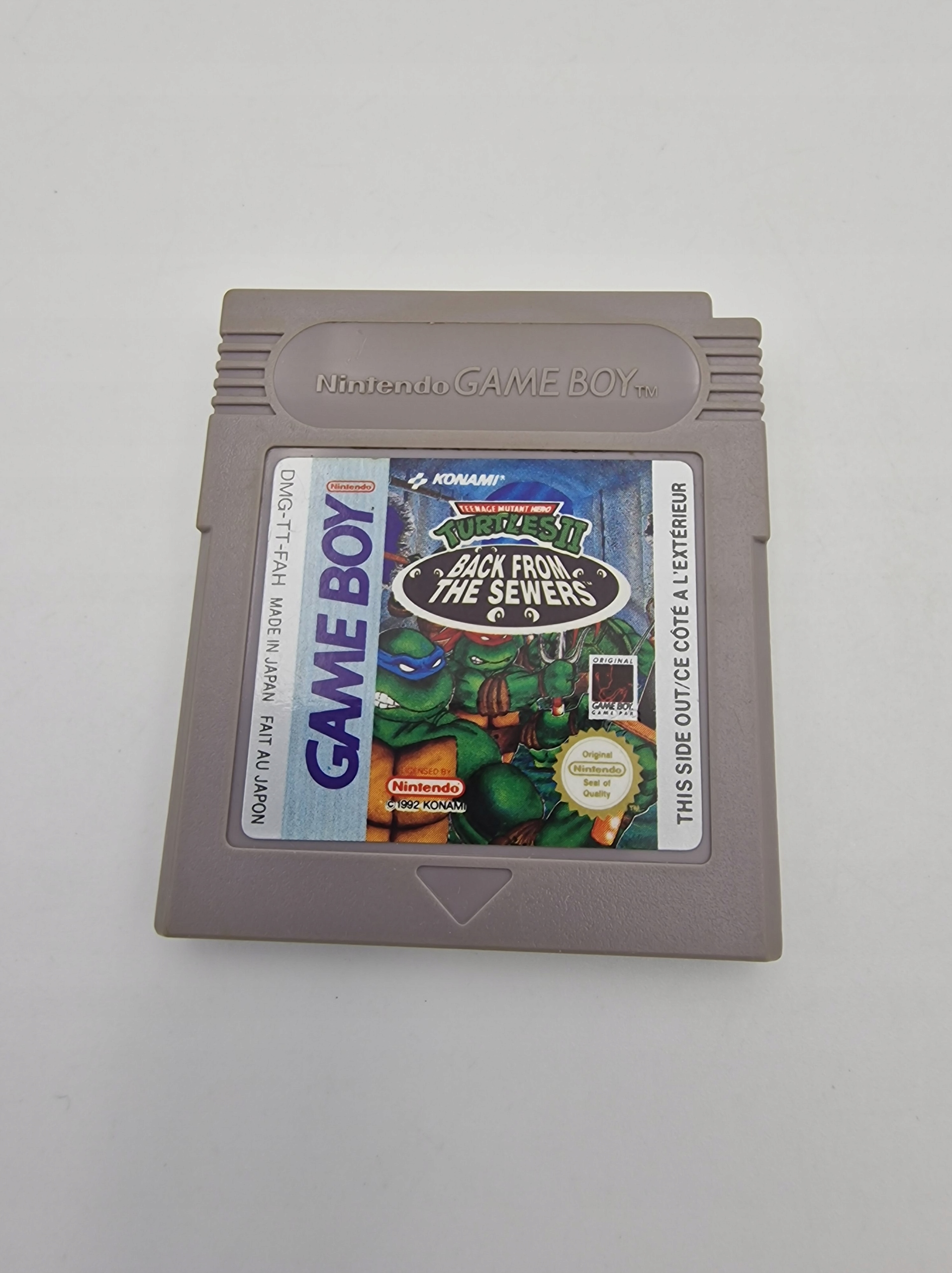 GAME BOY TURTLES II BACK FROM THE SEWERS ORYGINAŁ Producent Nintendo