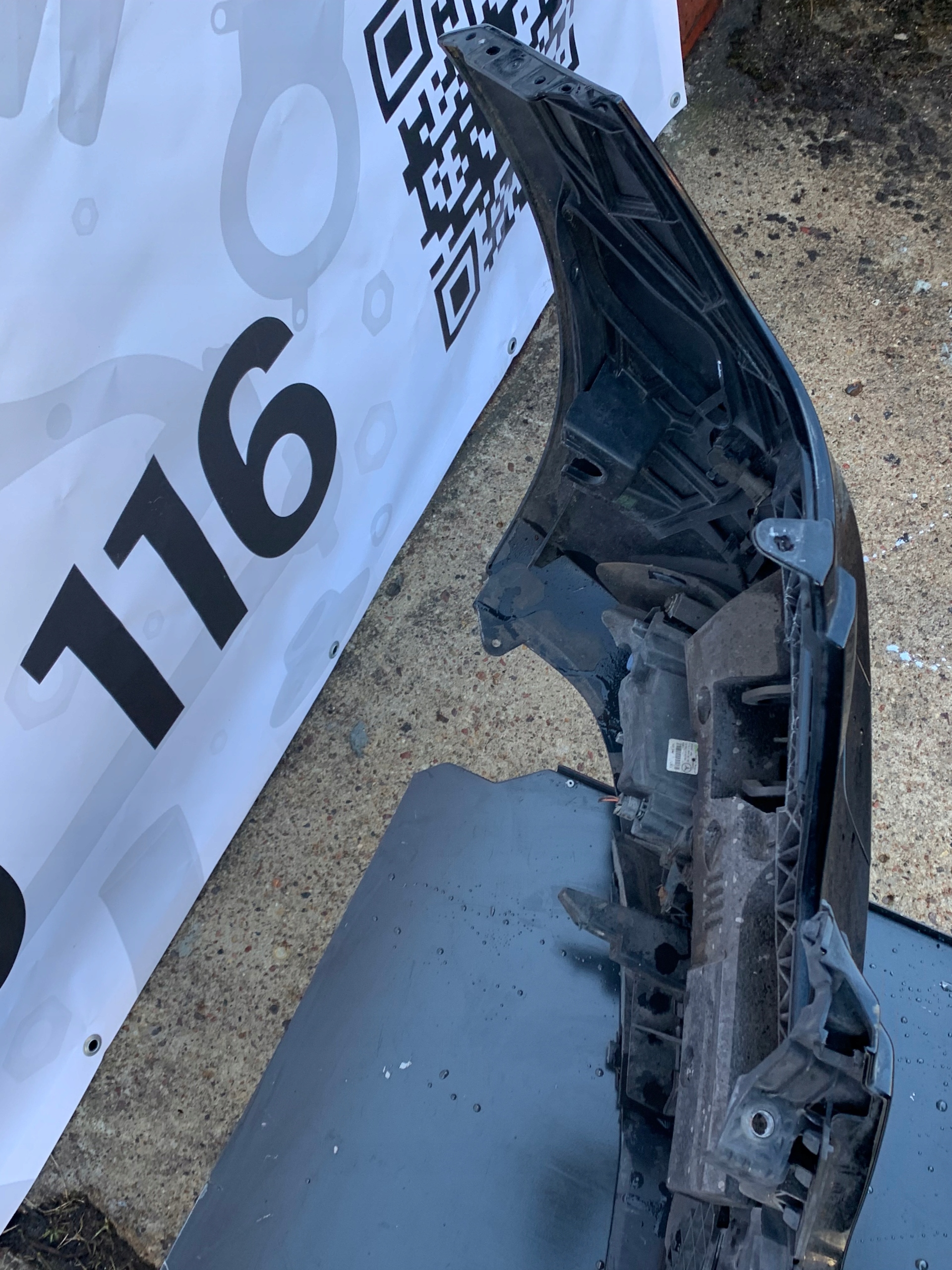 Mercedes E-class W212 09/13 bumper front front 197 C197