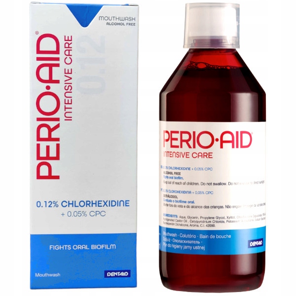 

Dentaid Perio Aid Intensive Care 0,12% płyn 500 ml
