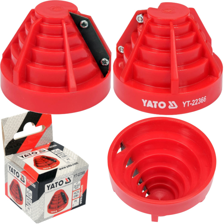 YATO KALIBRATOR GRATOWNIK GRADOWNIK DO RUR PE 20-63MM