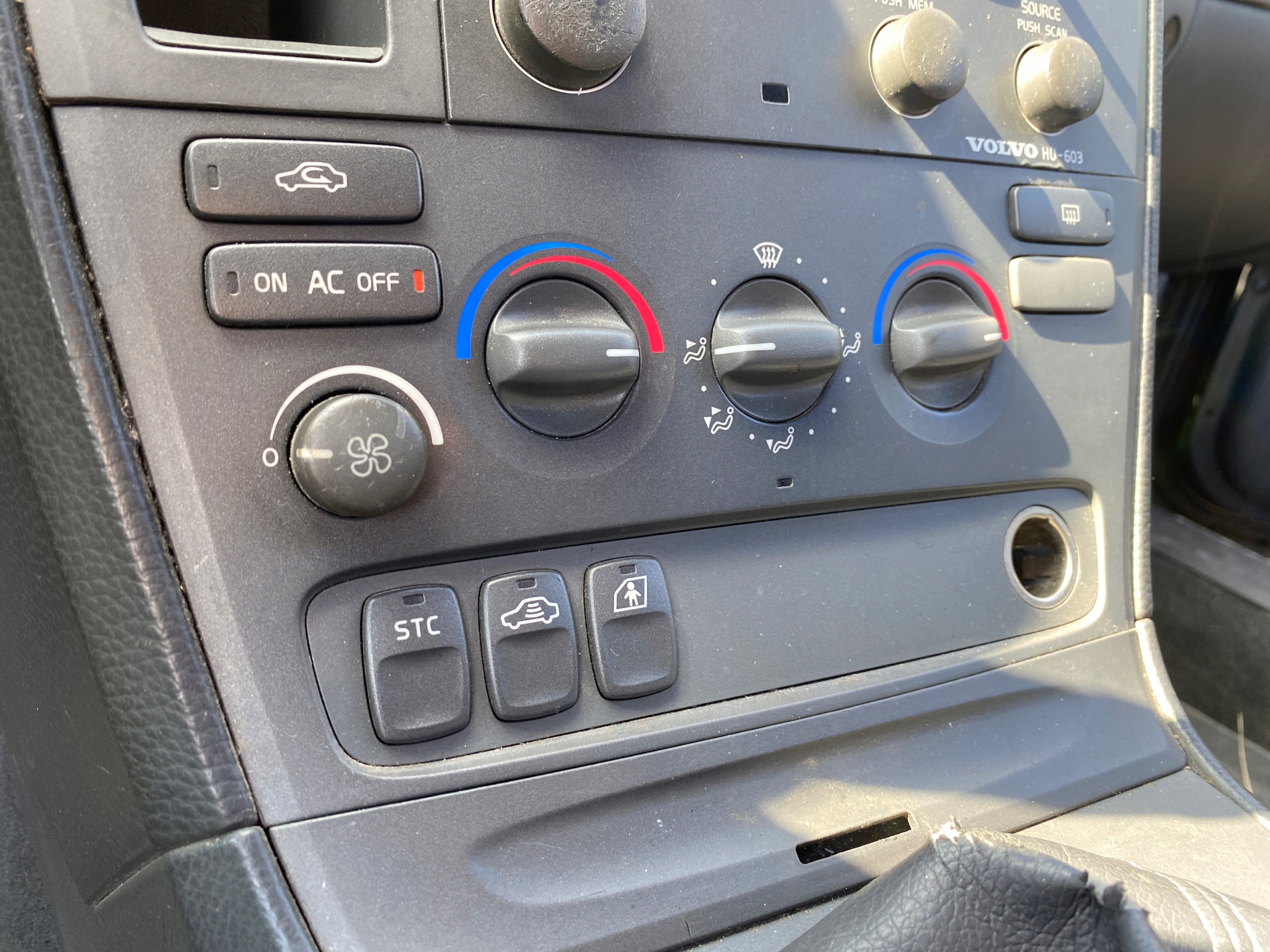 Volvo V70 2 II 00-08 switch switch PANEL air conditioning devices OGRZEWANIA