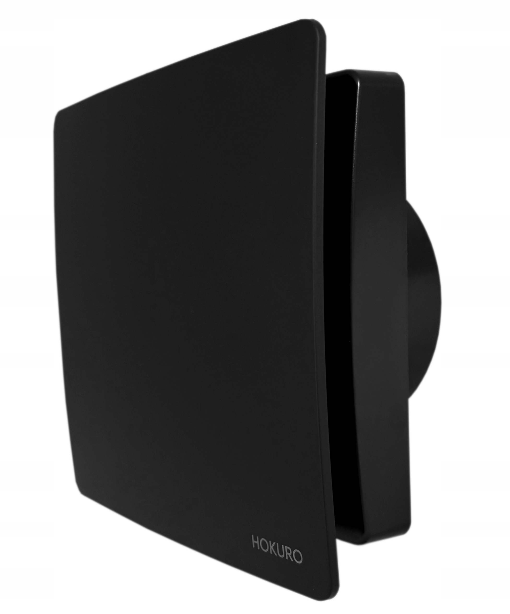 Koupelnový ventilátor Hokuro Uro BP-100 T 100 mm černý časovač