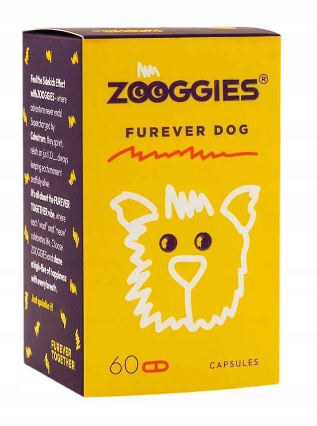 Levně Colostrum Zooggies Furever Dog 60 kapslí
