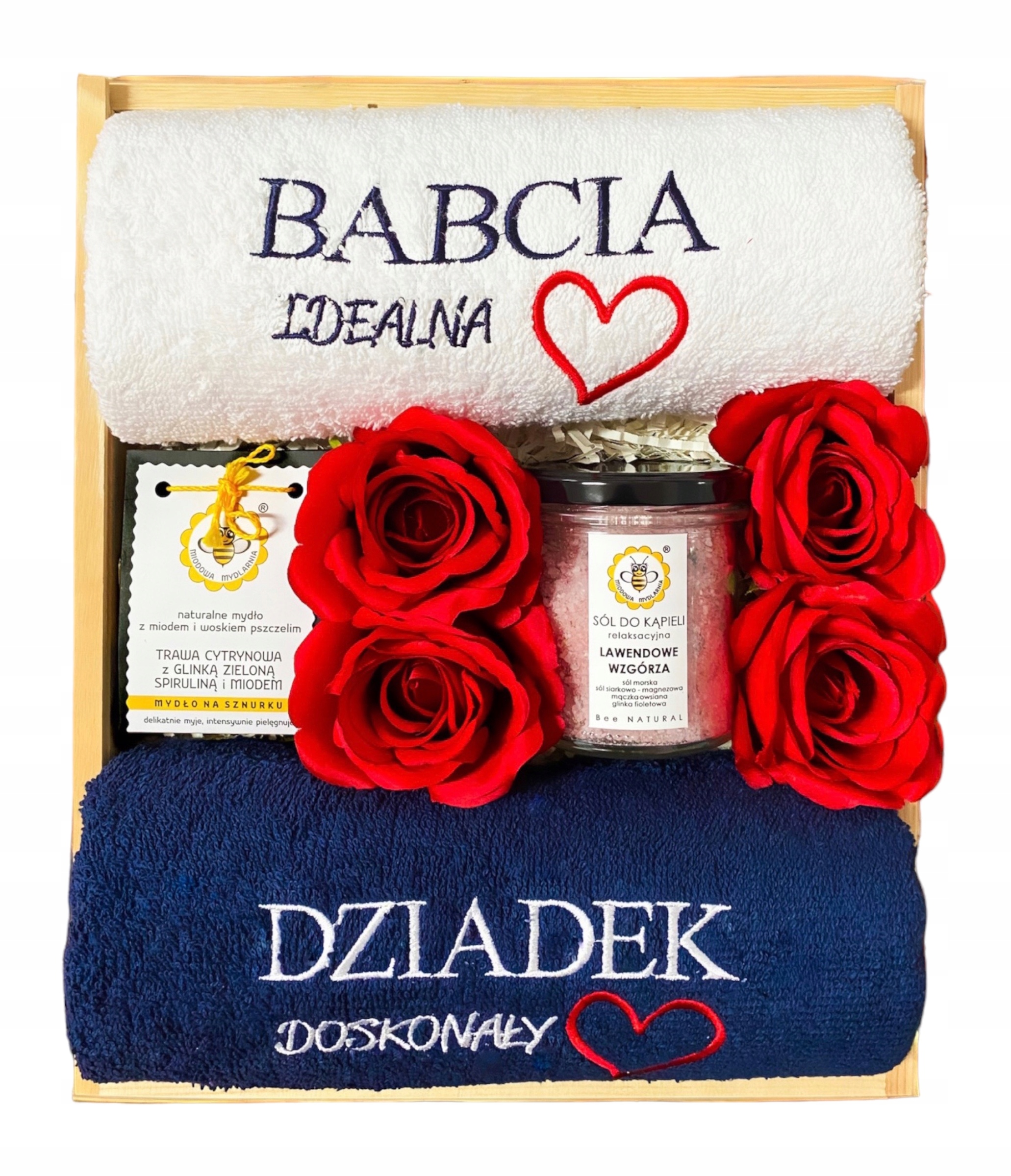 Zestaw prezentowy na Dzień Babci Dziadka Urodziny Imieniny