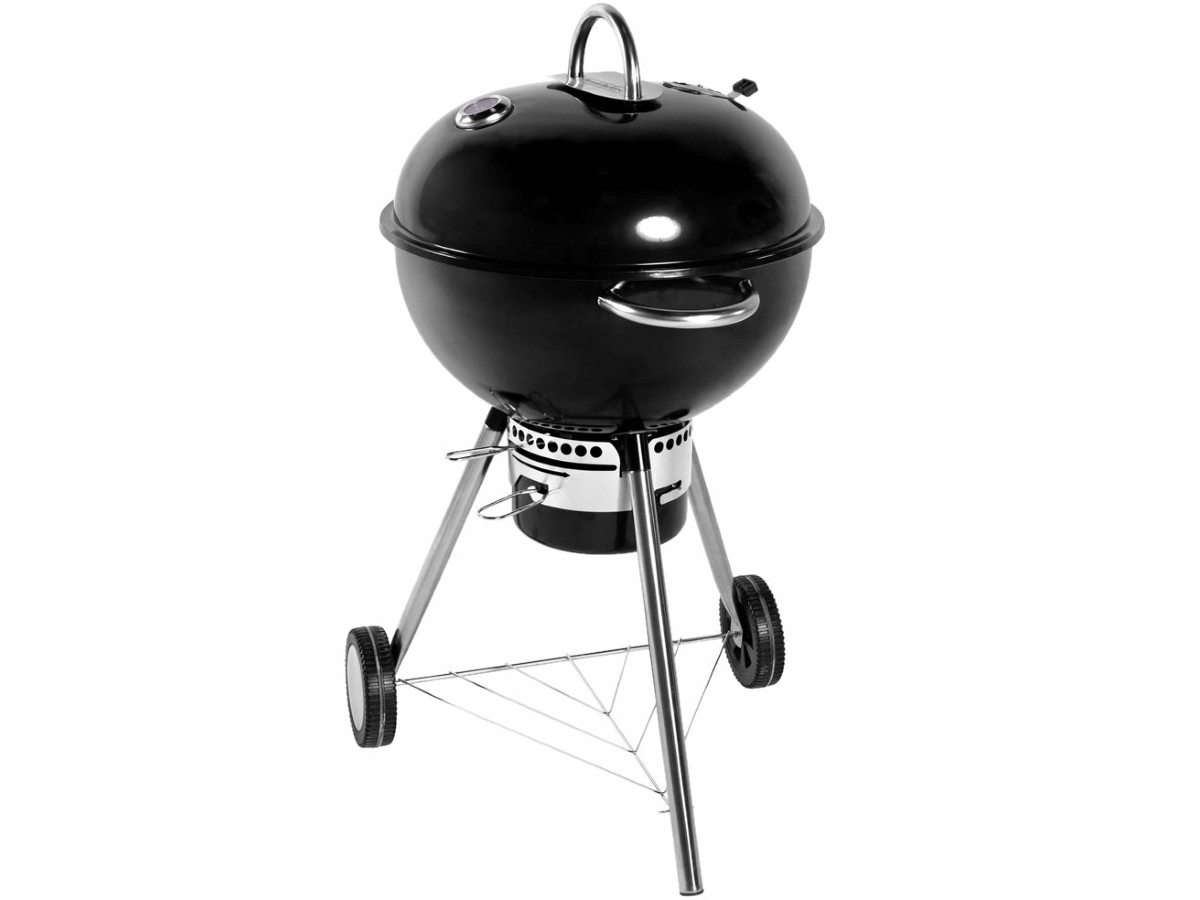 Karbonový kulový gril Burns & Barkles 53,5 x 53,5 cm Coal King 570
