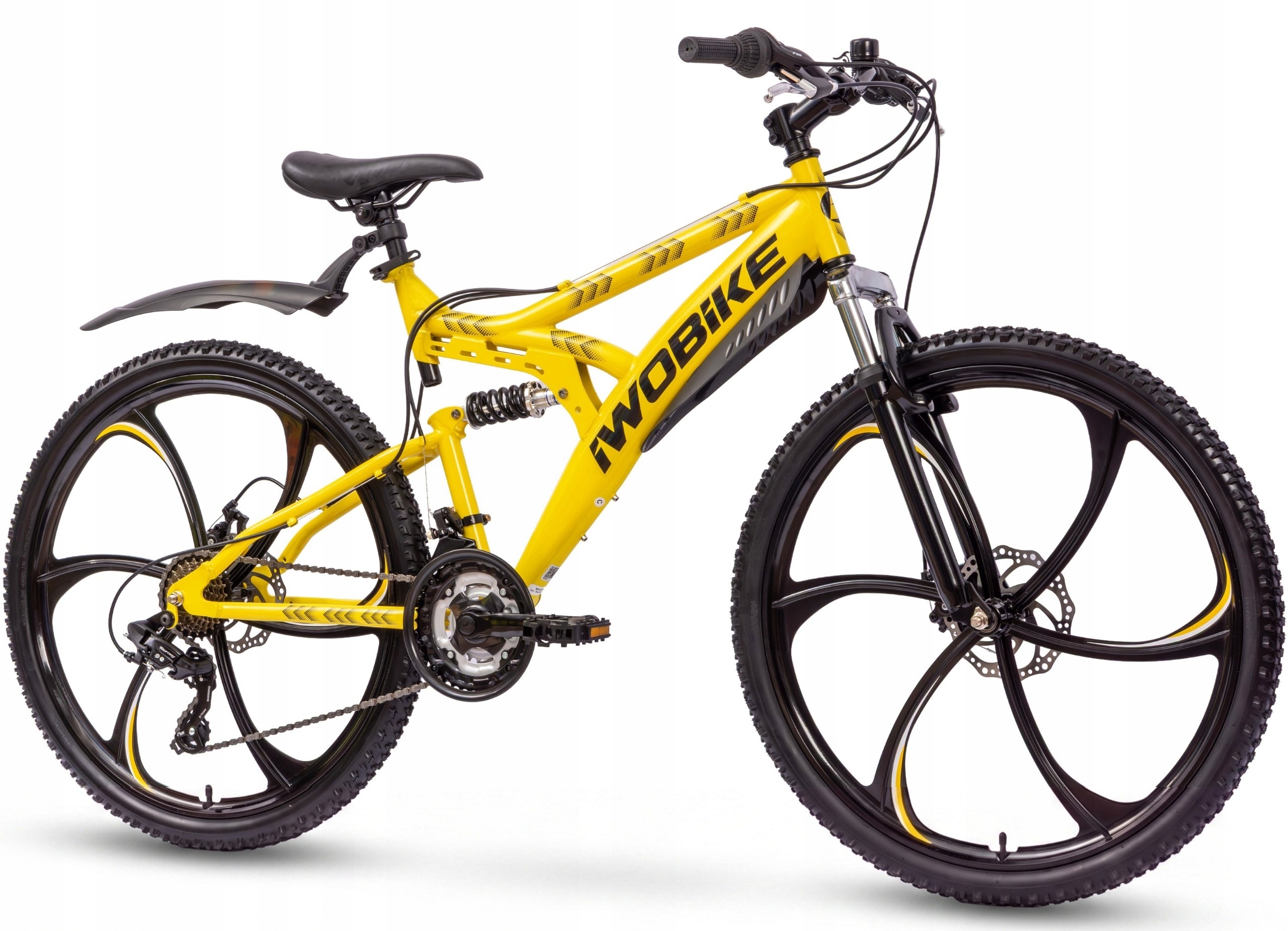 Pánské dámské horské kolo kola 26 Mtb Shimano Iwobike 2026 Full Amory Ráfky