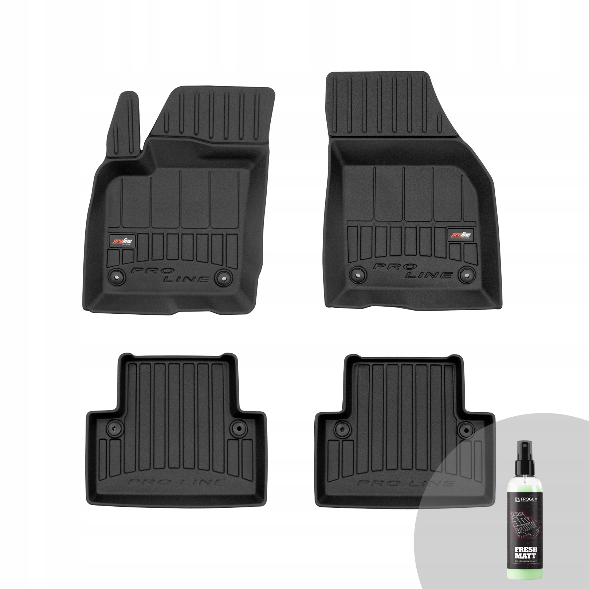 Frogum 3D koberčeky do auta pre Volvo V50 2004-2012