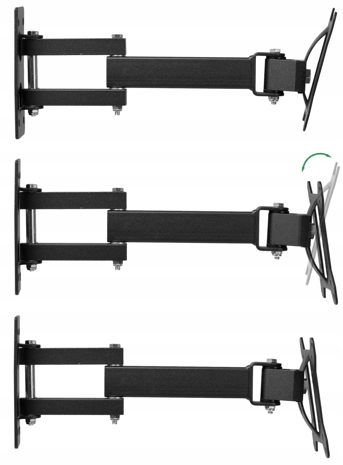 WIESZAK DO TELEWIZORA UCHWYT TV LCD 17-32 OBROTOWY Marka inna