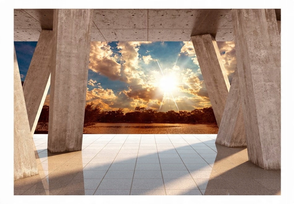 

Fototapeta - Słoneczna promenada - 100X70