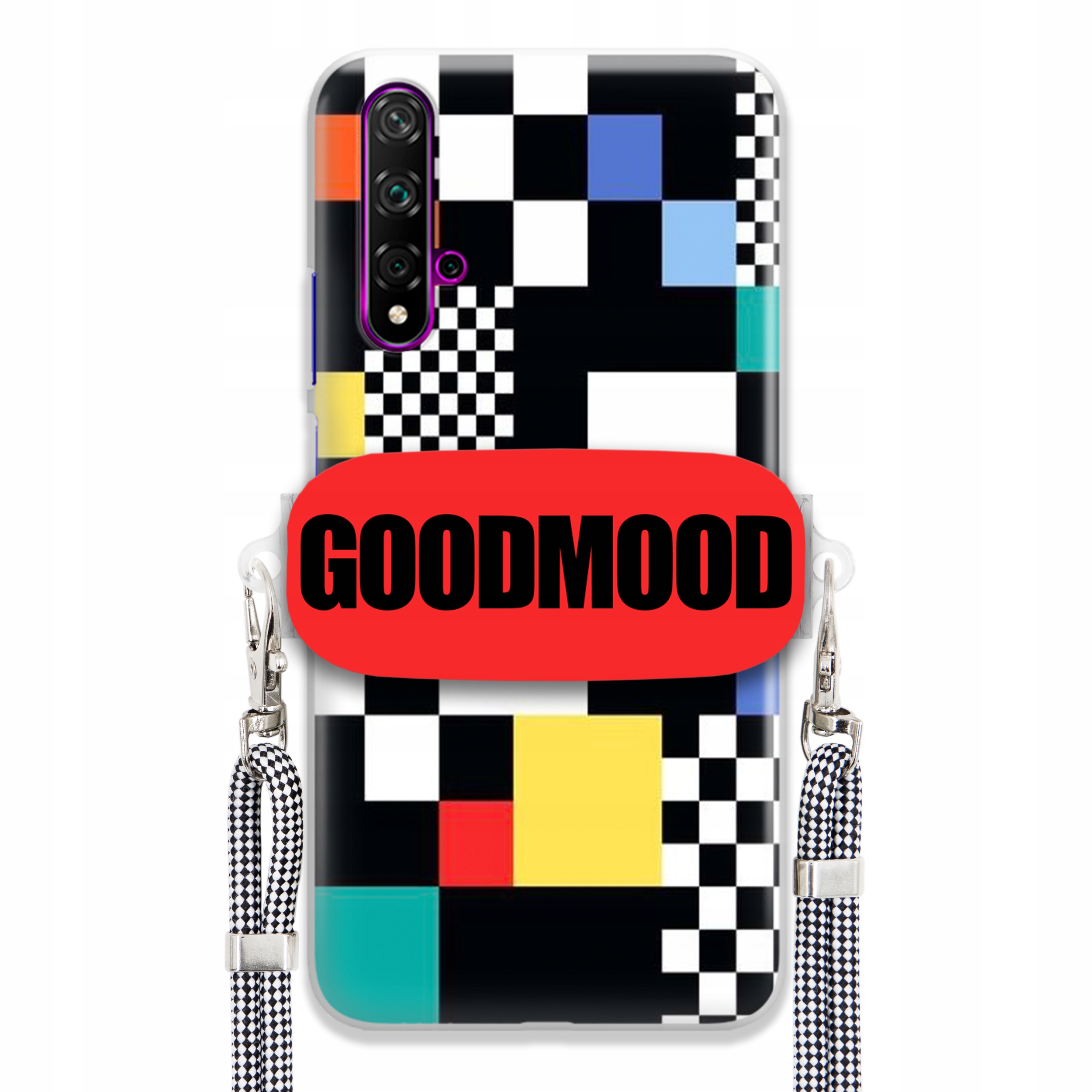 Puzdro Na Huawei Nova 5 Case Držiak Na Vodítko Pre Telefón Pixelart Goodmood Wz