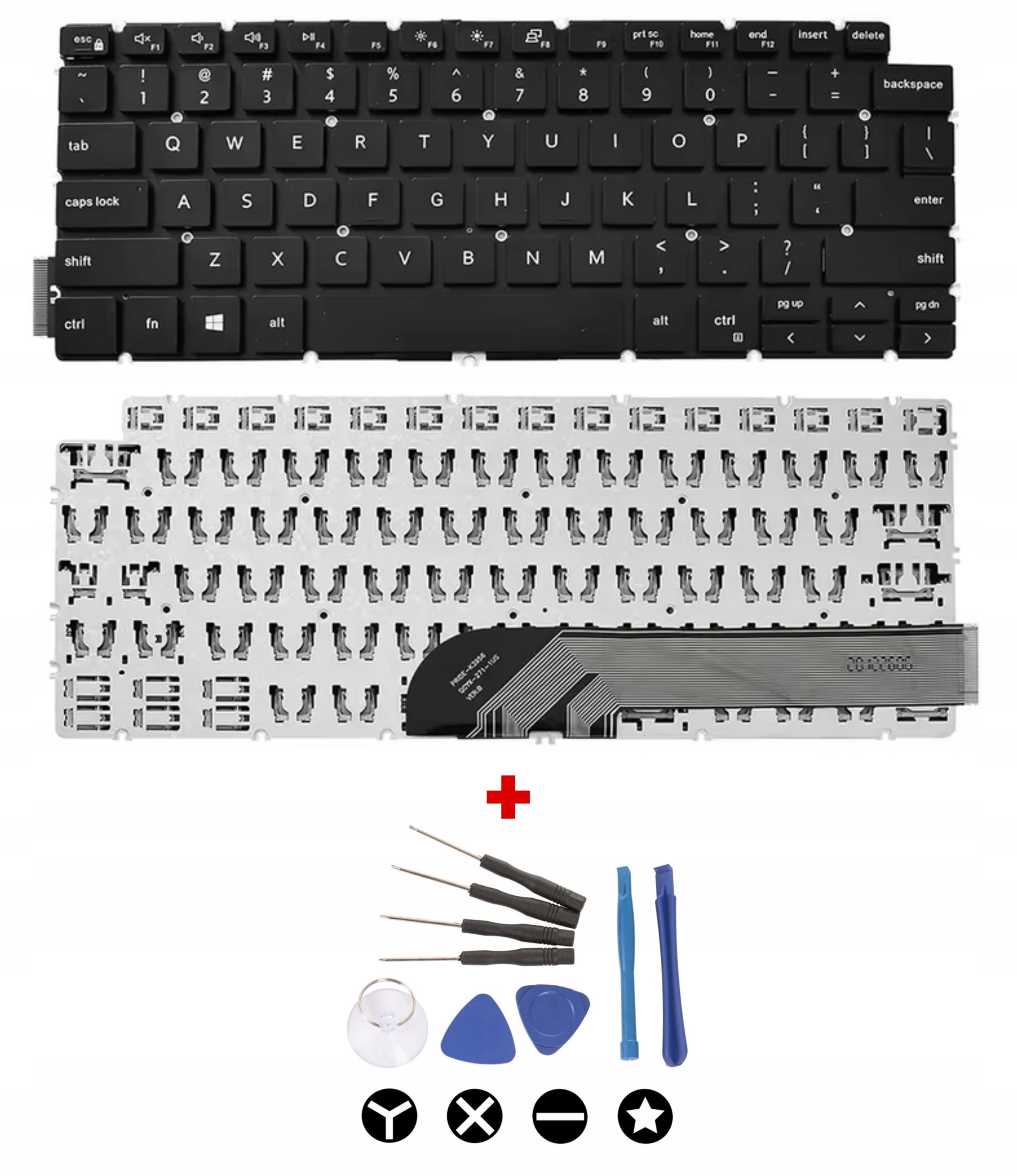 Klávesnice Pro Dell 3301 5390 5493 7391 13 5000 3591 5490 13 7000 Inspiron14