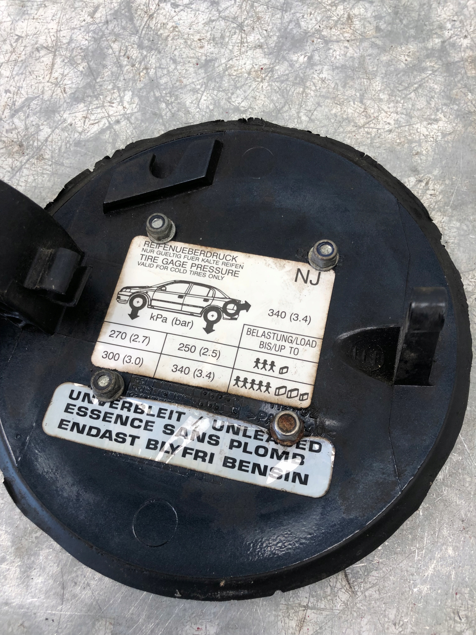 Tankklappe STEINMETZ OPEL ASTRA